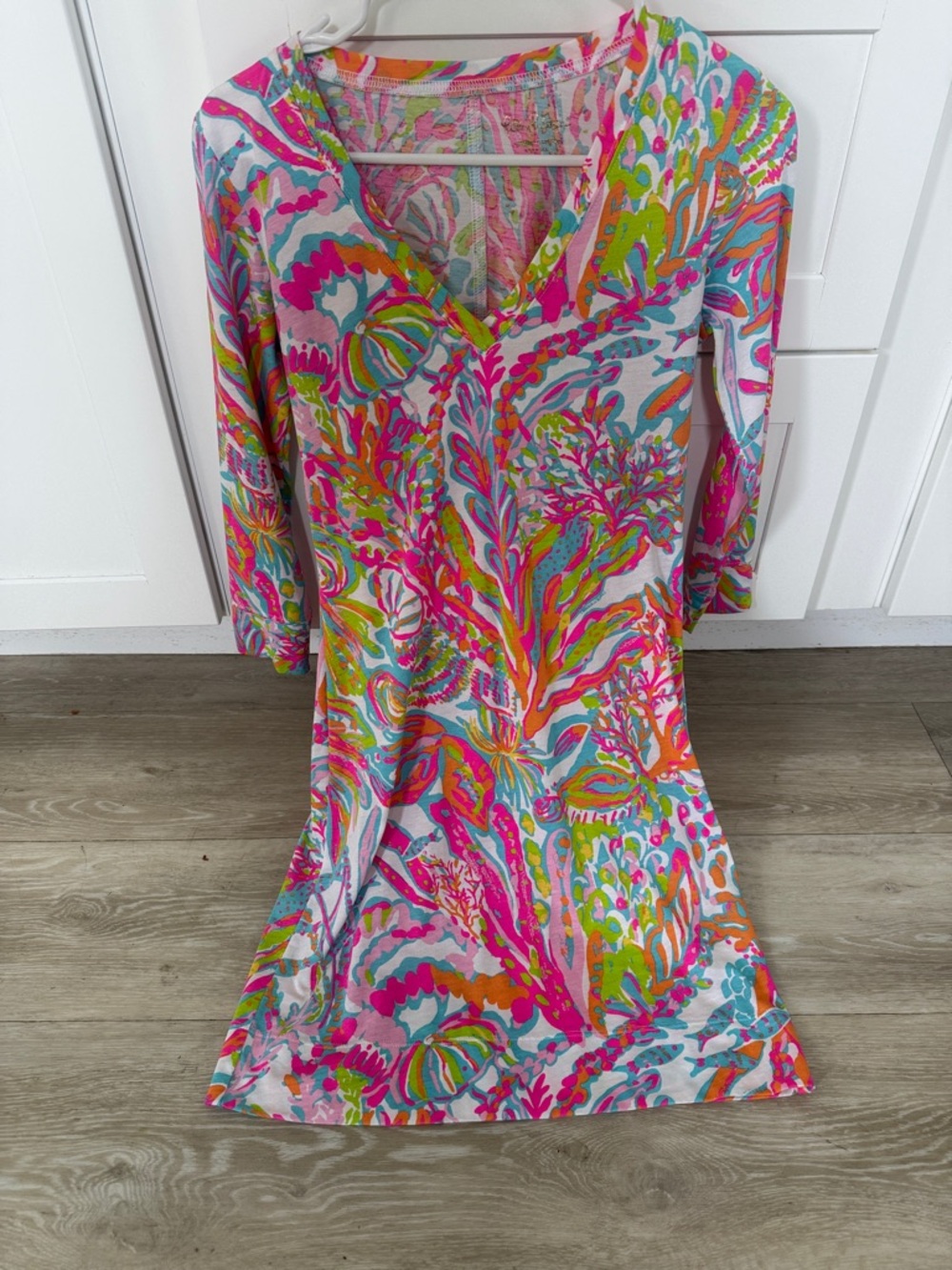 Lilly Pulitzer V-Neck Tunic Dress
